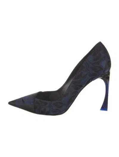 Pre-owned Dior Printed Pumps In Multi