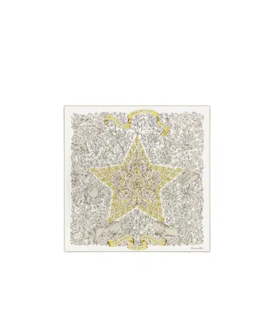 Dior Printed Square In White