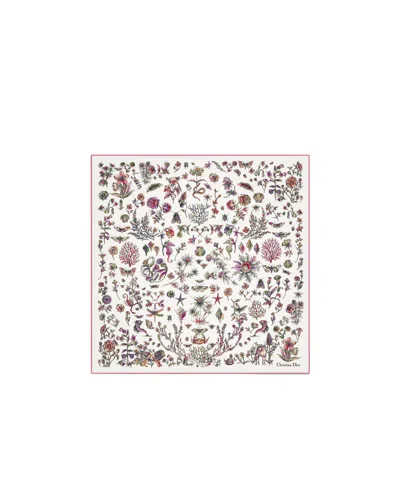Dior Printed Square In White