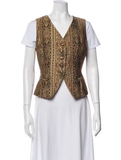Pre-owned Dior Printed Vest In Multi