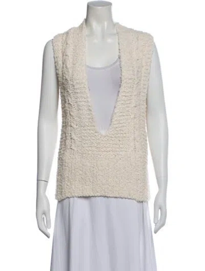 Pre-owned Dior Printed Vest In Neutral