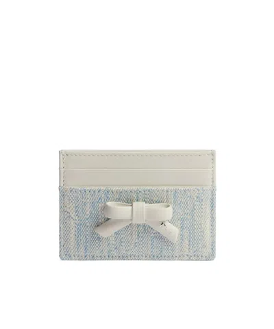 Dior Promenade Freesia Card Holder In Blue