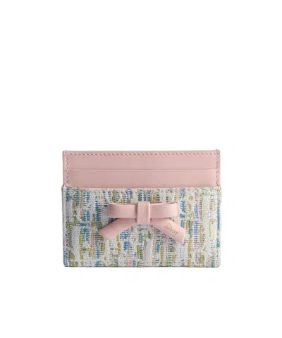 Dior Promenade Freesia Card Holder In Pink
