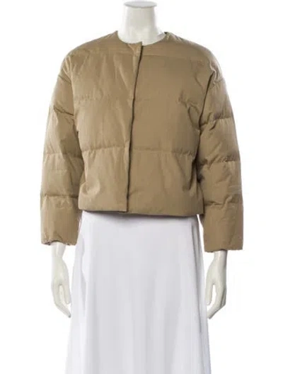 Pre-owned Dior Puffer Jacket In Neutral