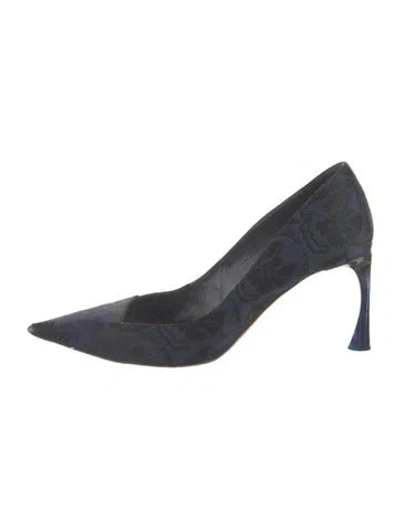 Pre-owned Dior Pumps In Blue