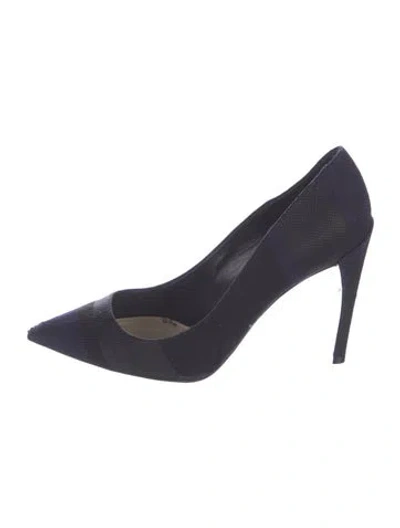 Pre-owned Dior Pumps In Blue