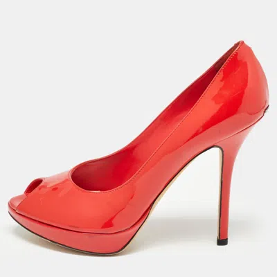 Pre-owned Dior Pumps Size 37 In Red