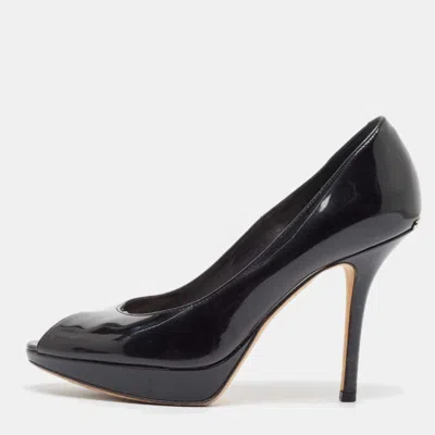 Pre-owned Dior Pumps Size 37.5 In Black