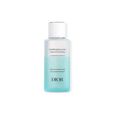 Dior Purifying Nymphéa Bi-phase Eye And Lip Make-up Remover In White