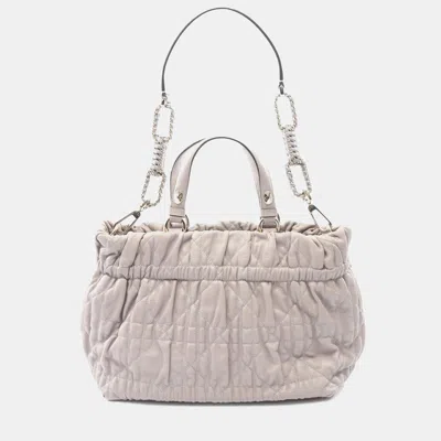 Pre-owned Dior Purple Cannage Delices