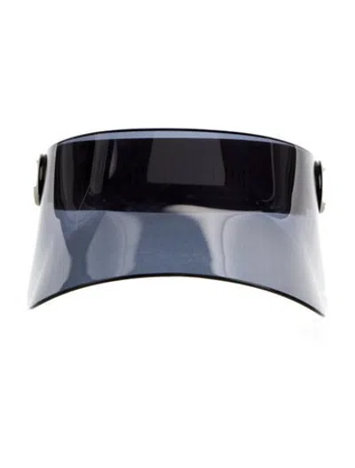 Pre-owned Dior Pvc Visor Hat In White