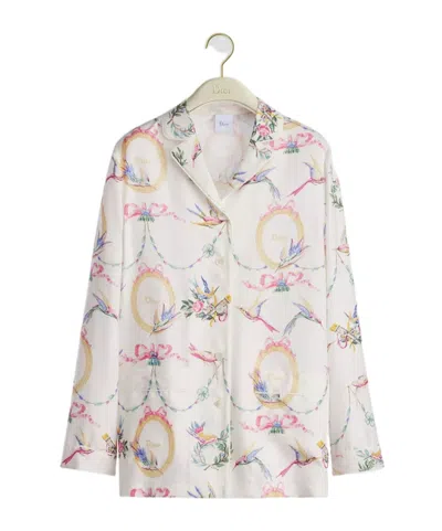 Dior Qixi Shirt In White