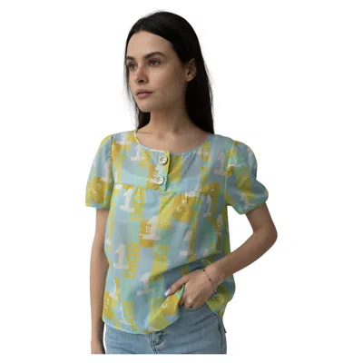 Pre-owned Dior Rare!!! Christian  & John Galliano 2005 Nwt J'adore  Cotton Blouse Top In Gray