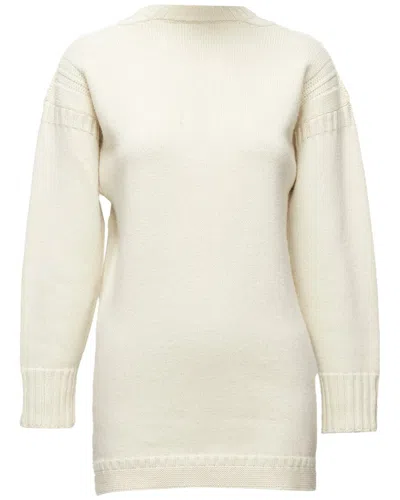 Dior Rather Be Sailing Long Pullover Sweater (authentic Pre-loved) In Neutral