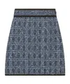 Dior High-waisted Mini Skirt In Navy