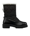 Dior Rattan Check Quilted Short Boots In Black