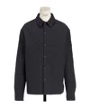 Dior Rattan Check Shirt Casual Jacket In Black