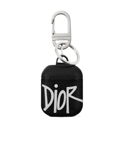 Dior Receiving Bag With Headset In Black