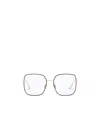 Dior Rectangular Frame Flat Mirror In White