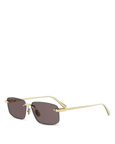 DIOR RECTANGULAR SUNGLASSES, 59MM