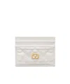 Dior Rectangular Wallet In Latte