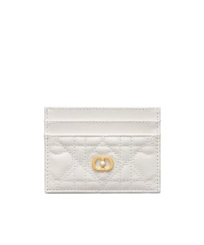 Dior Rectangular Wallet In Latte