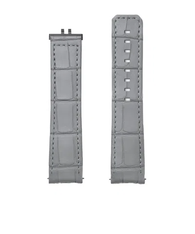 Dior Rectangular Watch Strap In Gray