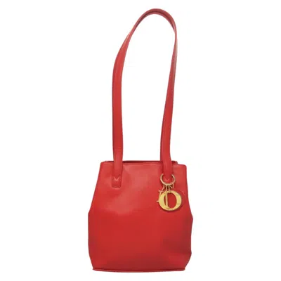 Pre-owned Dior Red Leather Shoulder Bag ()