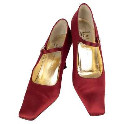 Pre-owned Dior Red Pumps Shoes