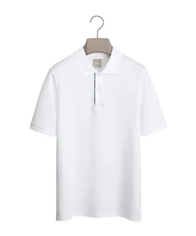 Dior Short Sleeve Shirt Polo Collar In White