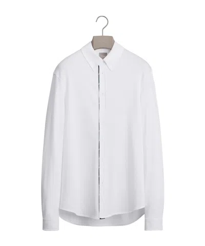 Dior Regimental Shirt, Regular Fit In White