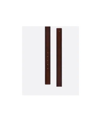 Dior Reversible Belt In Brown