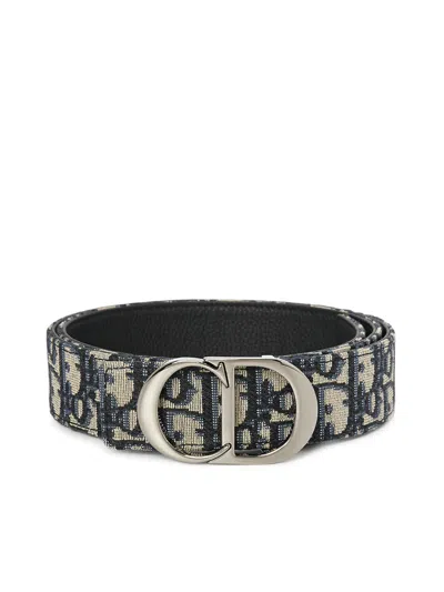 Dior Reversible Belt In Multi