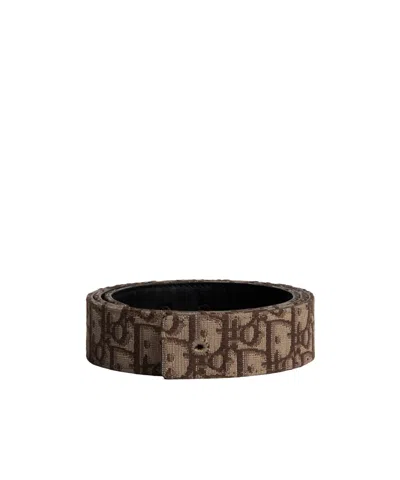 Dior Reversible Belt Strap In Pattern