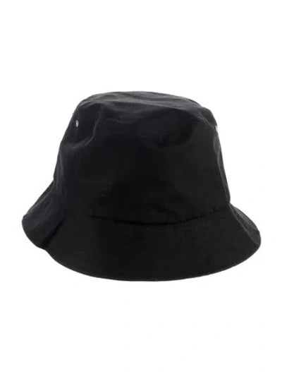 Pre-owned Dior Reversible Bucket Hat In Black