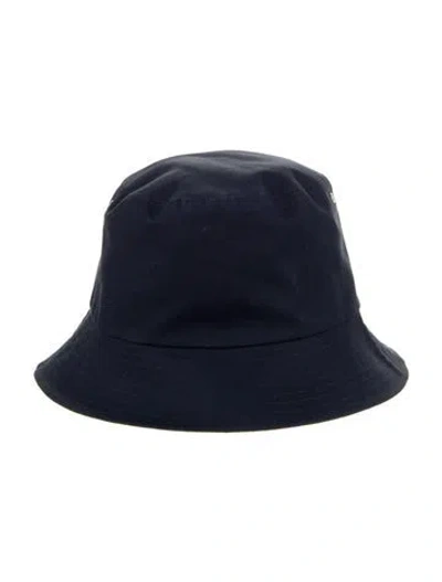 Pre-owned Dior Reversible Bucket Hat In Blue