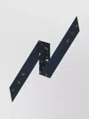 Dior Reversible Floral Pattern Scarf With Pointed Ends