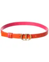 Dior 30 Montaigne Double-sided Belt In Pink