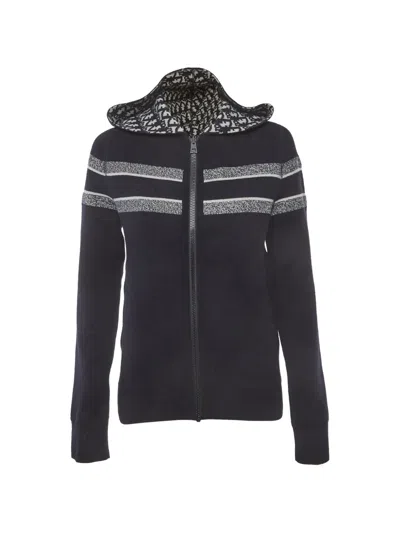 Pre-owned Dior Reversible Oblique Hoodie In Blue