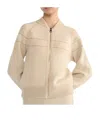 Dior Reversible Zipped Bomber Jacket In Neutral