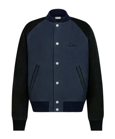 DIOR DIOR RIBBON VARSITY JACKET