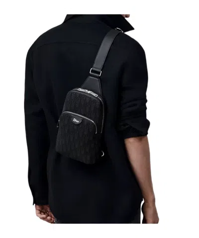 Dior Rider Sling Bag In Black