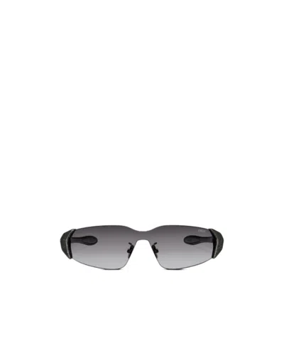 Dior Rimless Sunglasses In Gray
