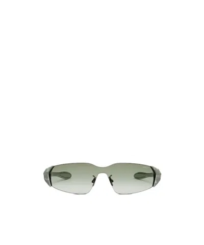 Dior Rimless Sunglasses In Gray