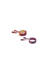 Dior Ring Bracelet Set In Red