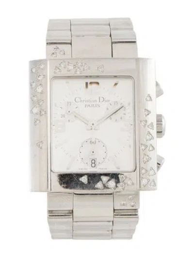 Pre-owned Dior Riva Watch, 31mm In Multi
