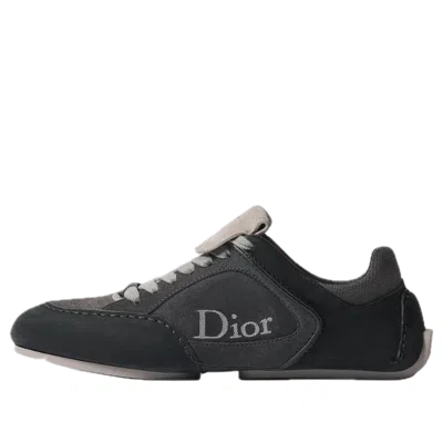 Dior Roadie Derby Shoe 'black Deep Gray'