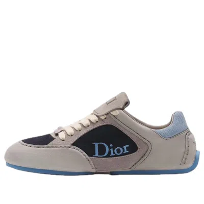 Dior Roadie Derby Shoe 'gray Light Blue'