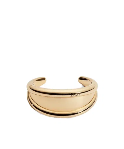 Dior Rocks Cuff Bracelet In Gold