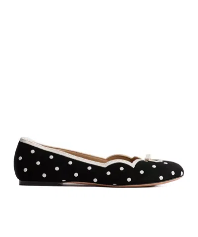 Dior Romance Ballet Flat In Yellow